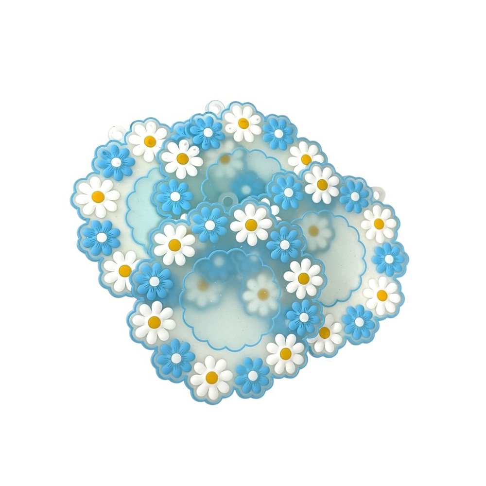 4 Silicone Coaster Doilies